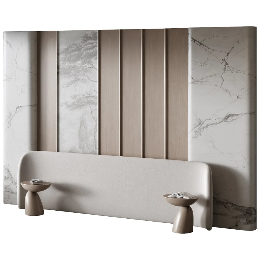 3D-панель у изголовья кровати 4 Image 2