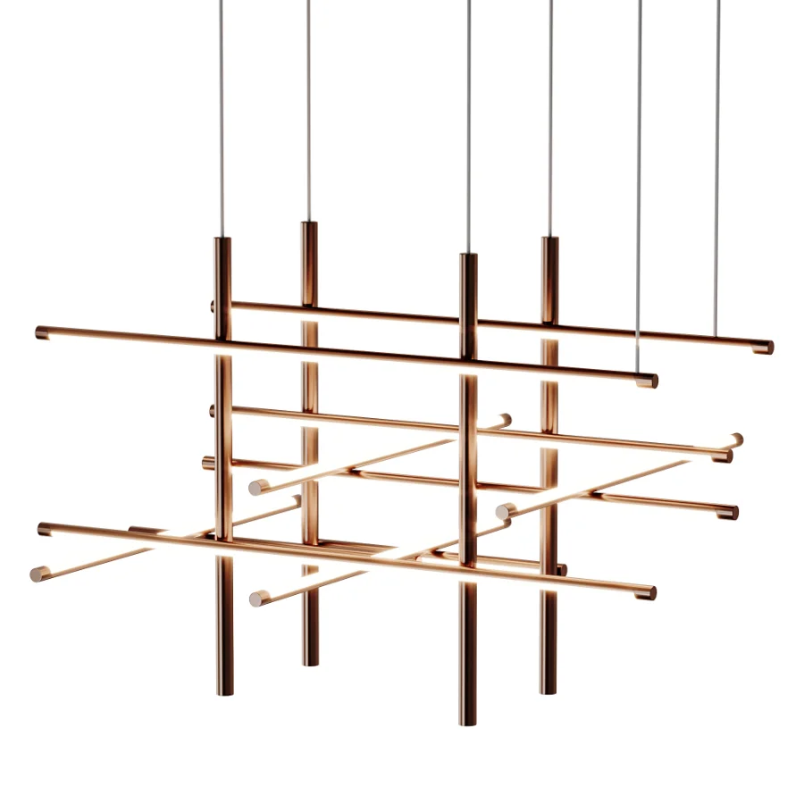 Labyrinth Intersections LED Chandelier Image 5