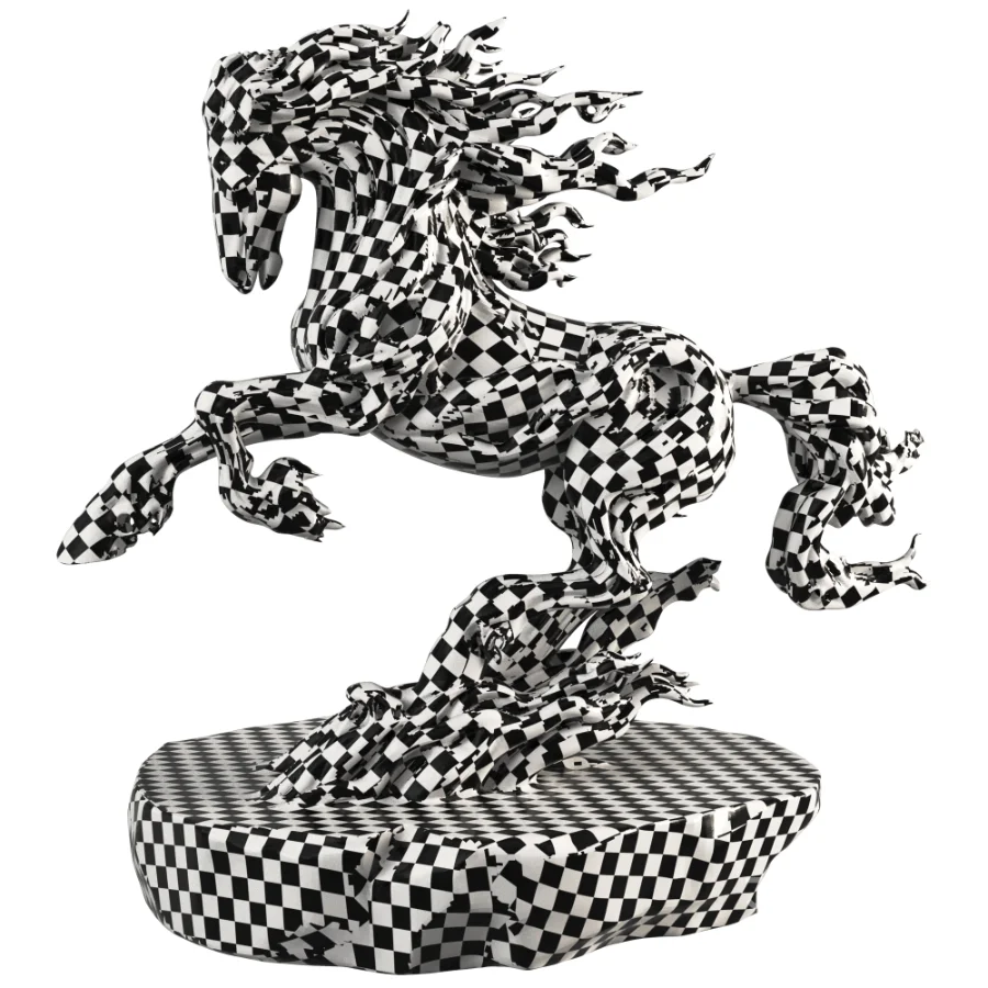 Decorative Horse Statue for Interior Image 6