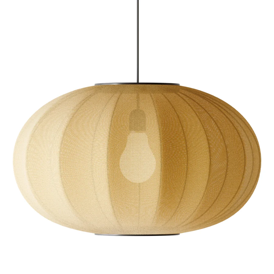 Knit Wit Oval Pendant light Image 1