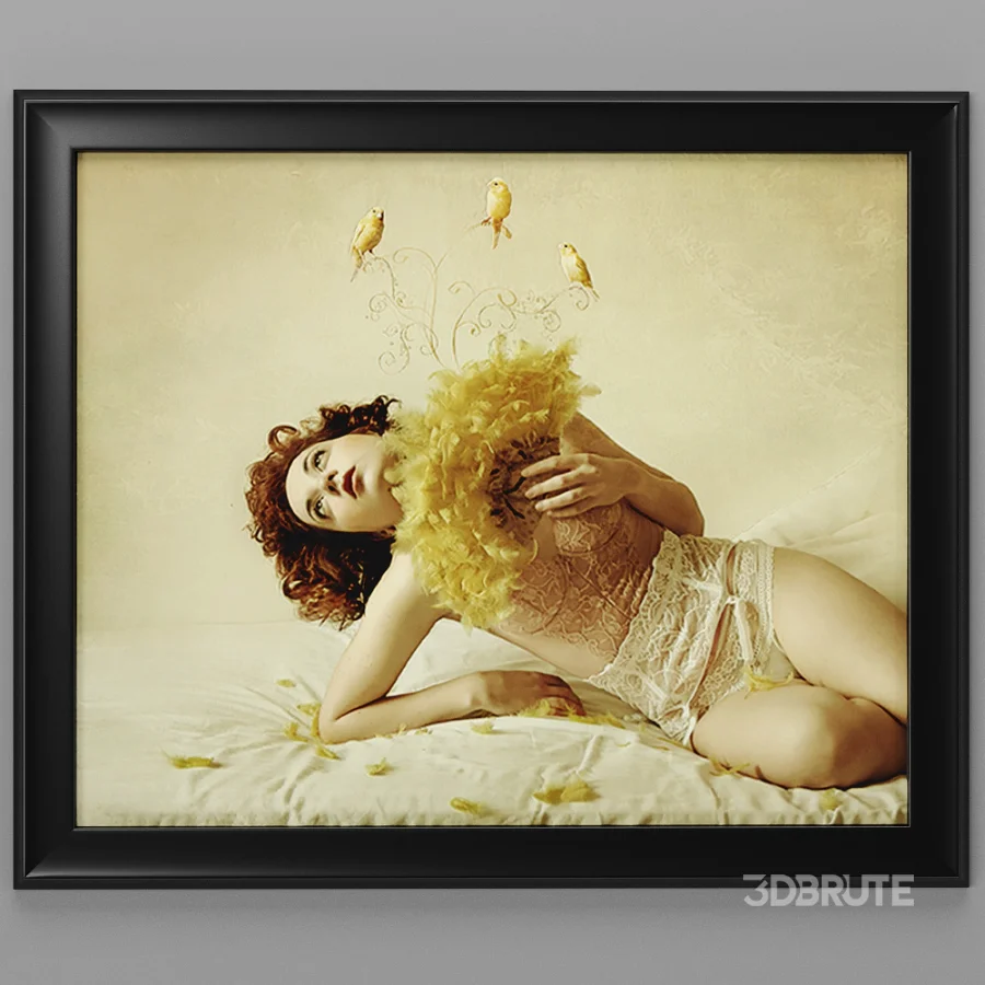 D167 TRANQUILIZE Canvas print Image 1