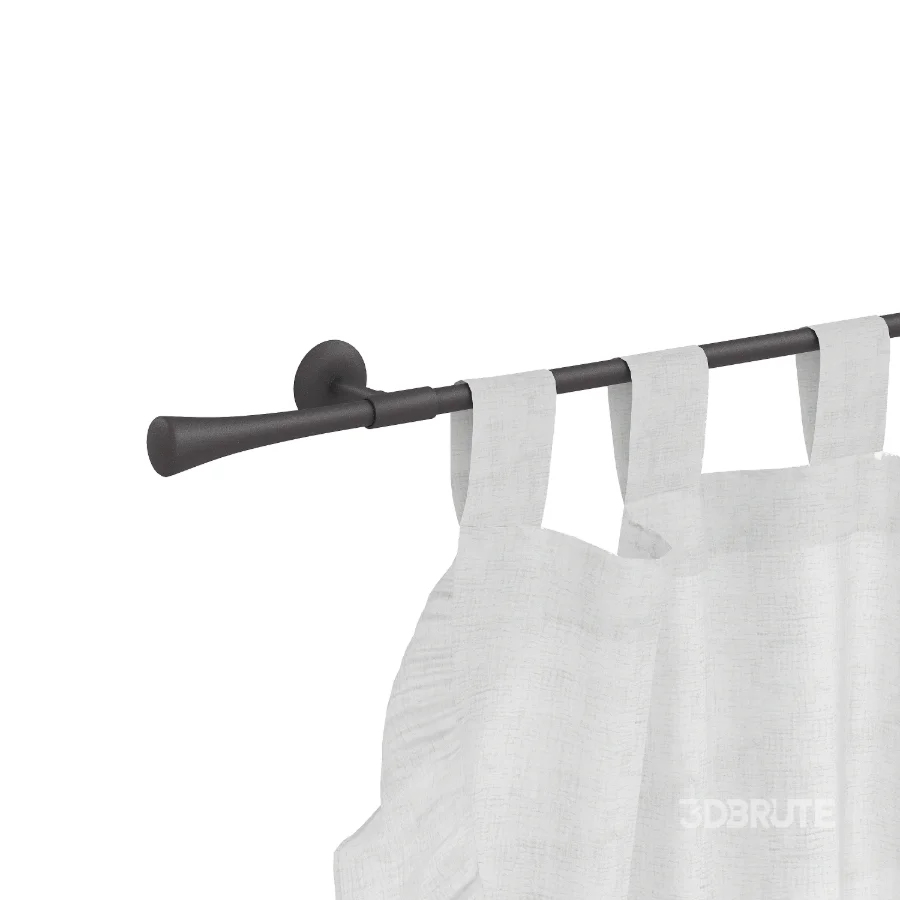 Curtains with ruffles Interstil Epilog cornice Image 1