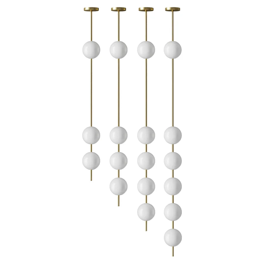 Vertical Balls Pendant Lamp Image 4
