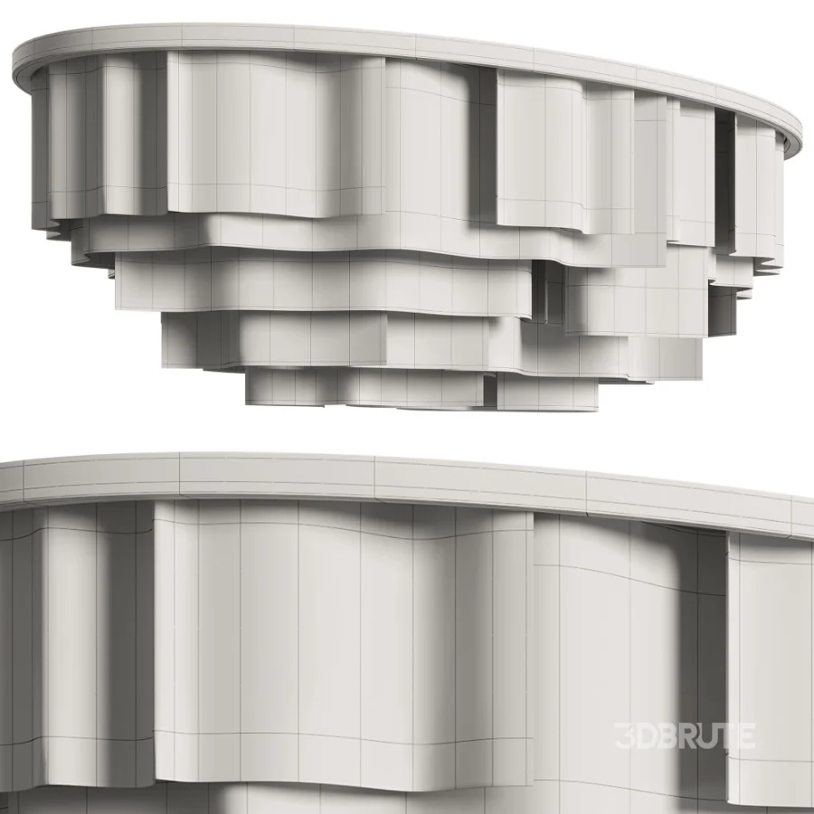 Decorative ceiling Wave ceiling Image 3