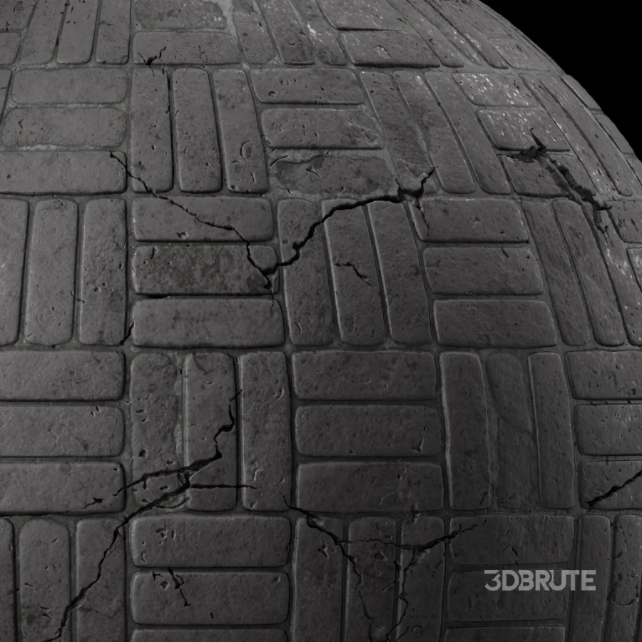 D290 Stone Pavement – Seamless Pbr 4k Image 4