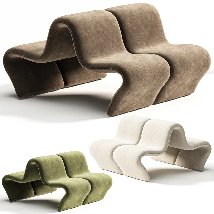 Dos a Dos Louvre Pierre Paulin by 1stdibs Image 5