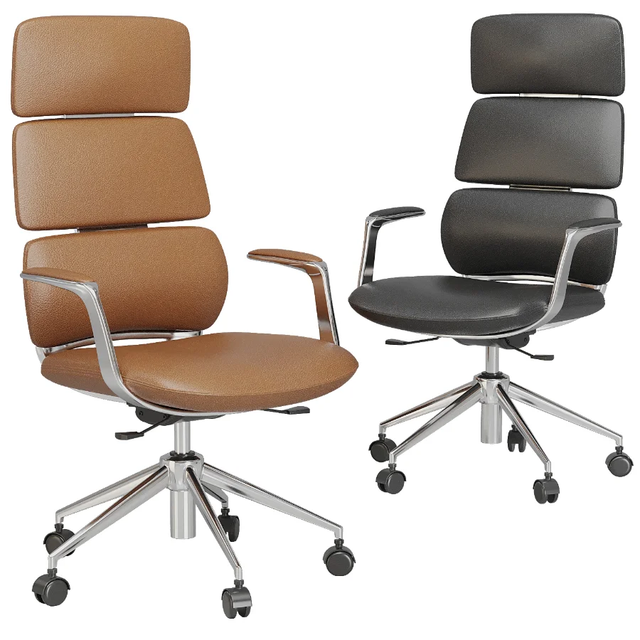Vegan Leather Office Chair Image 7