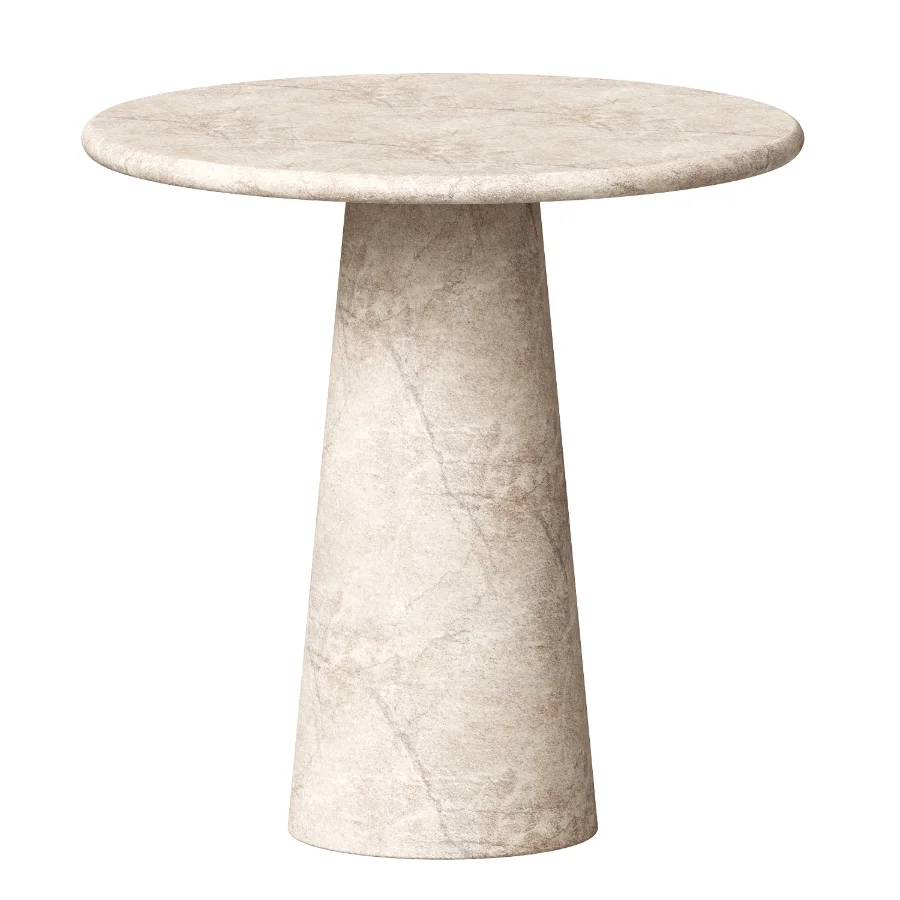 Sofia Travertine Side Table Image 3