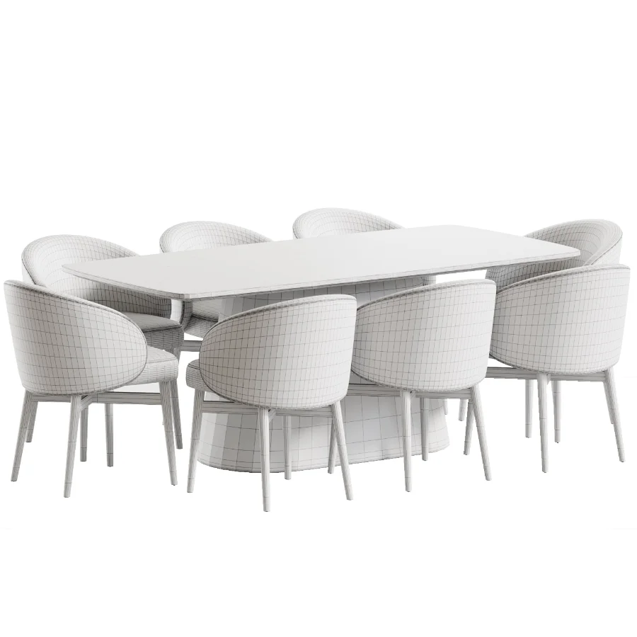 Norah Dining Chair Кухонный стол Маунт Image 6