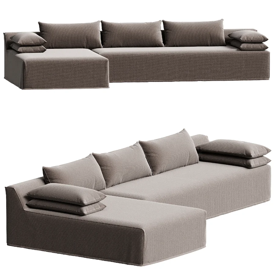 Maxim Chaise Sectional Sofa Image 4