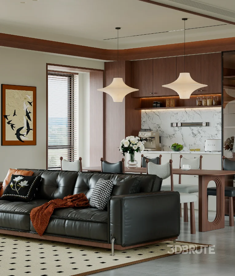 living room dining room Image 3