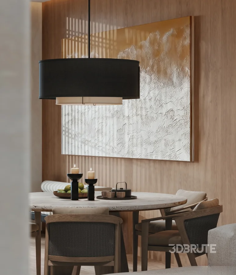 Japanese living and dining room Image 4
