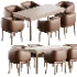 Cologne Table And Accent Chair - Thumbnail 1