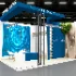 2side open exhibition booth - Thumbnail 1