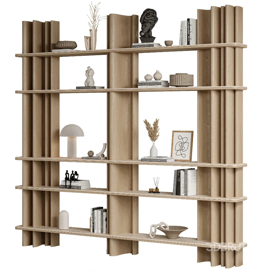 Decorative Shelves-Rack Set 9 Image 1