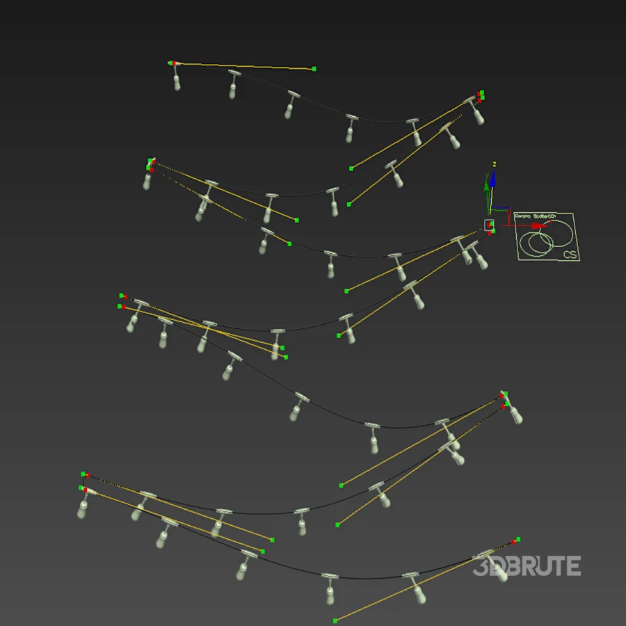 Editable Garland Retro Image 7