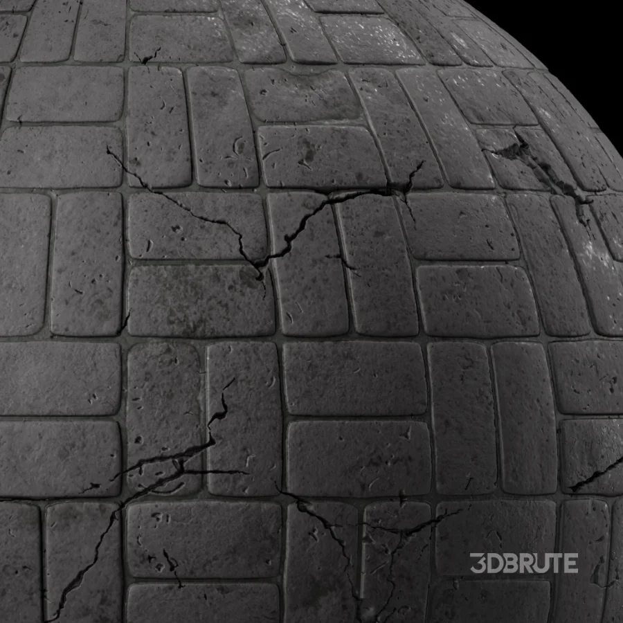 D290 Stone Pavement – Seamless Pbr 4k Image 2