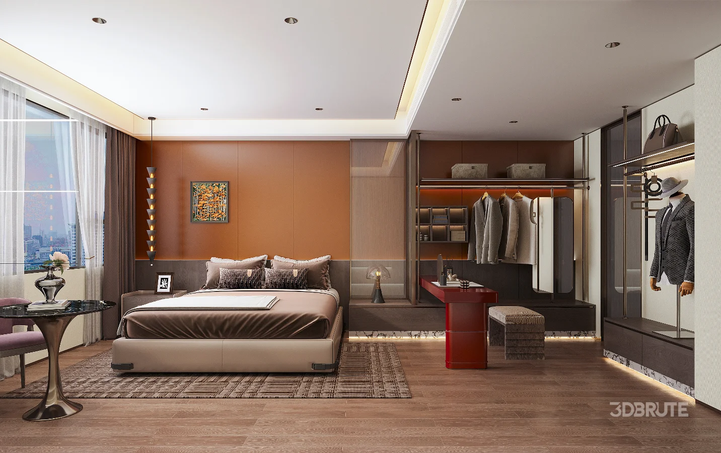 Modern bedroom Image 1