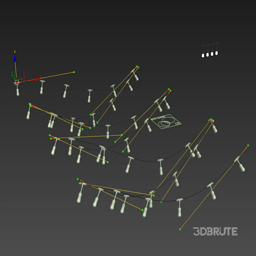 Editable Garland Retro Image 6