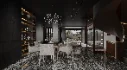Modern living room and dining room interior scene - Thumbnail 3
