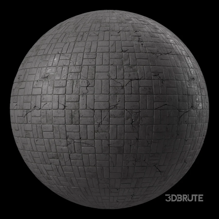 D290 Stone Pavement – Seamless Pbr 4k Image 1