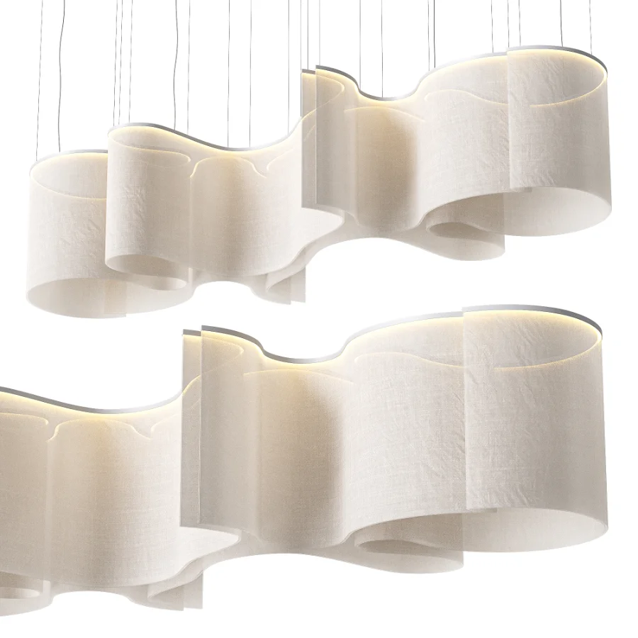 Excitemen Fabric Chandelier Image 1