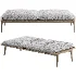 Fynn Outdoor Bench with 2 Cushions - Thumbnail 2