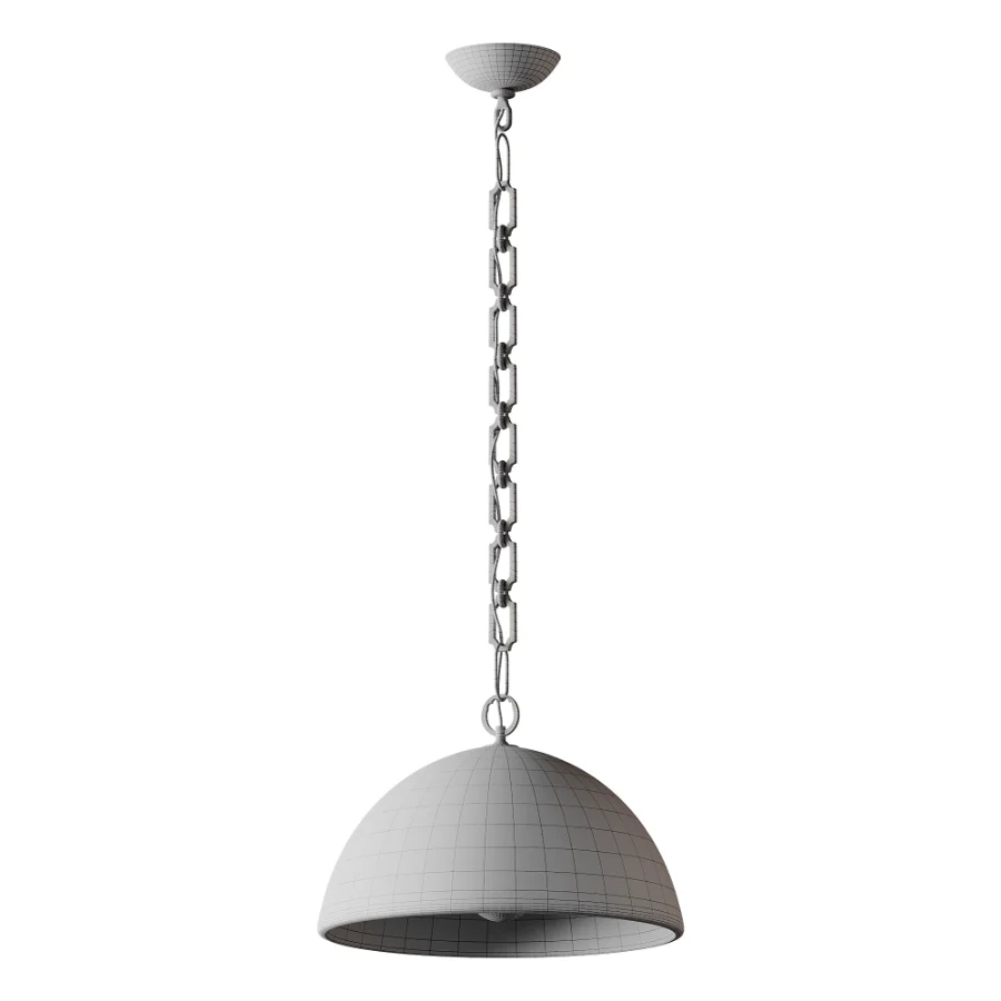 Elliot Wide Dome Pendant light Image 9
