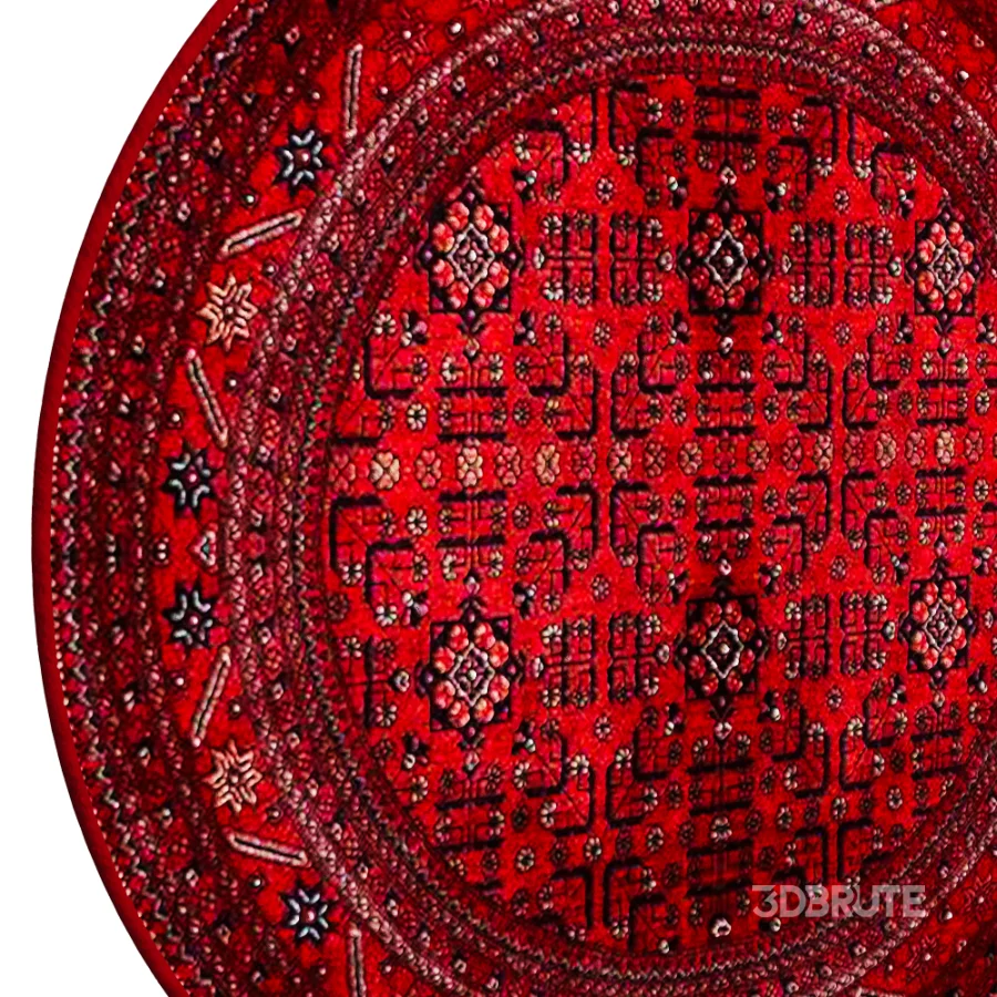 Classic Round Rug Image 4