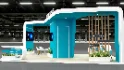booth 3d model - Thumbnail 4