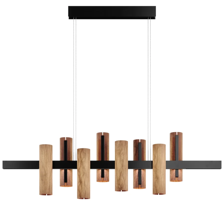 Black Note Keys Pendant Lamp by LZF Image 2