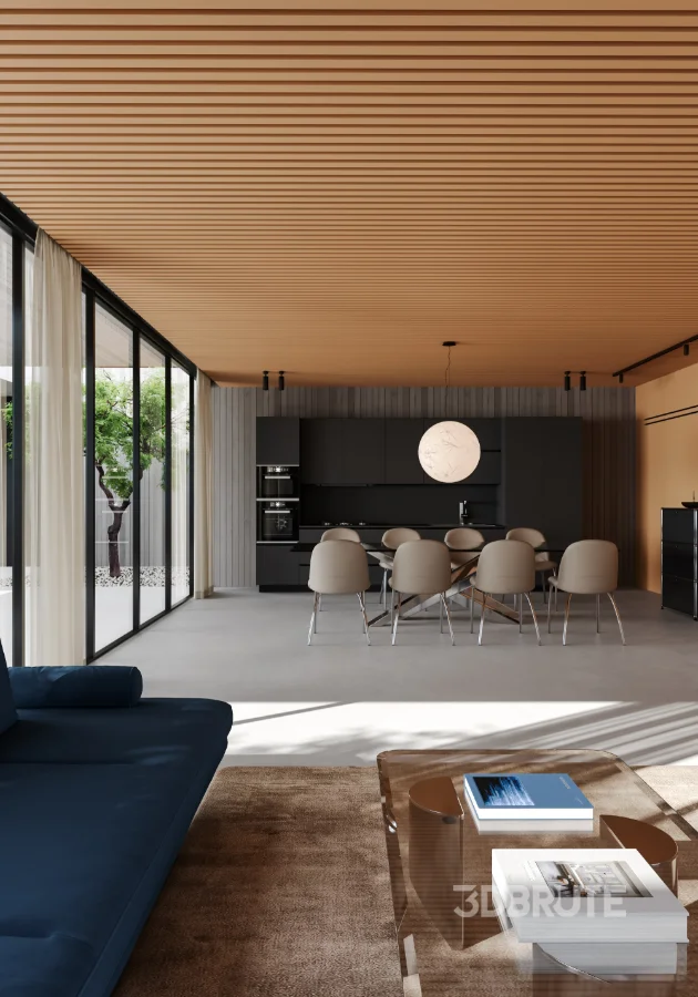 living room dining room Image 4