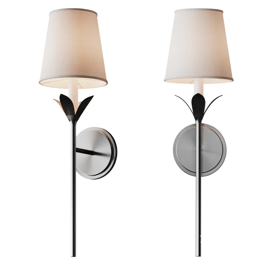 Olive Leaf Stem And Demske Sconce Image 8