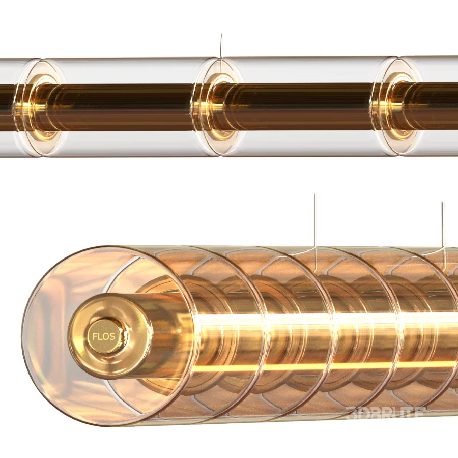 Luce Cilindrica Pendant light Image 2