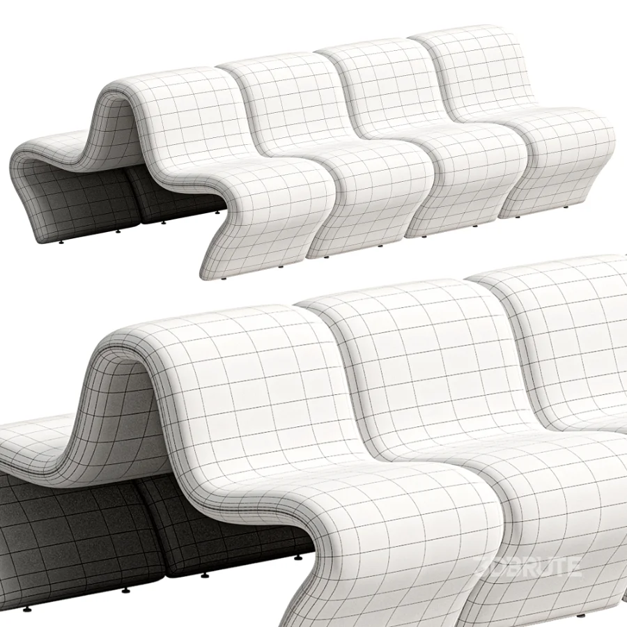 Dos a Dos Louvre Pierre Paulin by 1stdibs Image 1