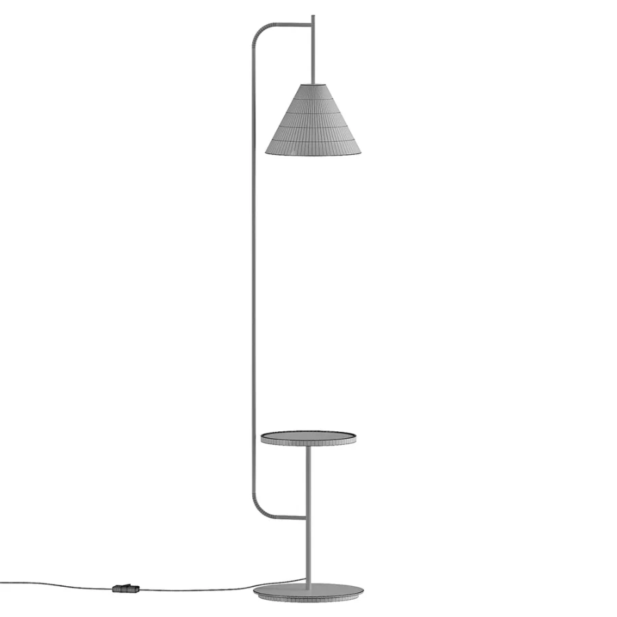 Mugli Oak Floor Lamp Image 2