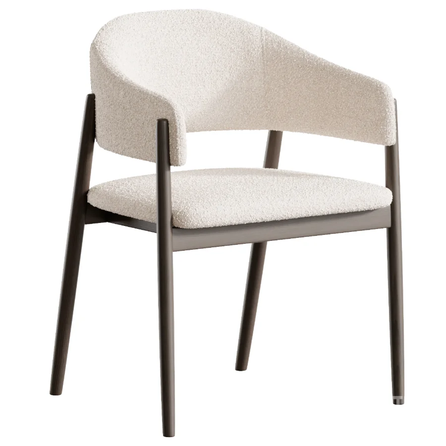 Scaun Gri Tapitat ALBA Image 3