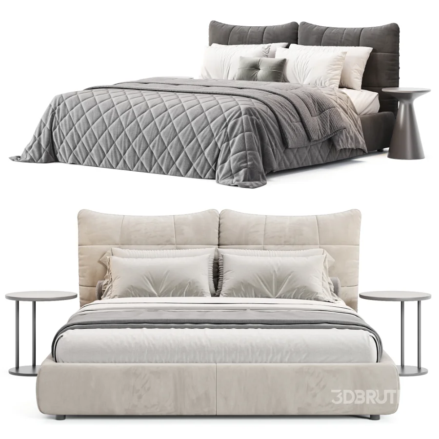 Double bed EVA DUE by Cierre Image 3