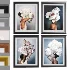 D145 27 Art Frames Flower Head And Feather Head - Thumbnail 8