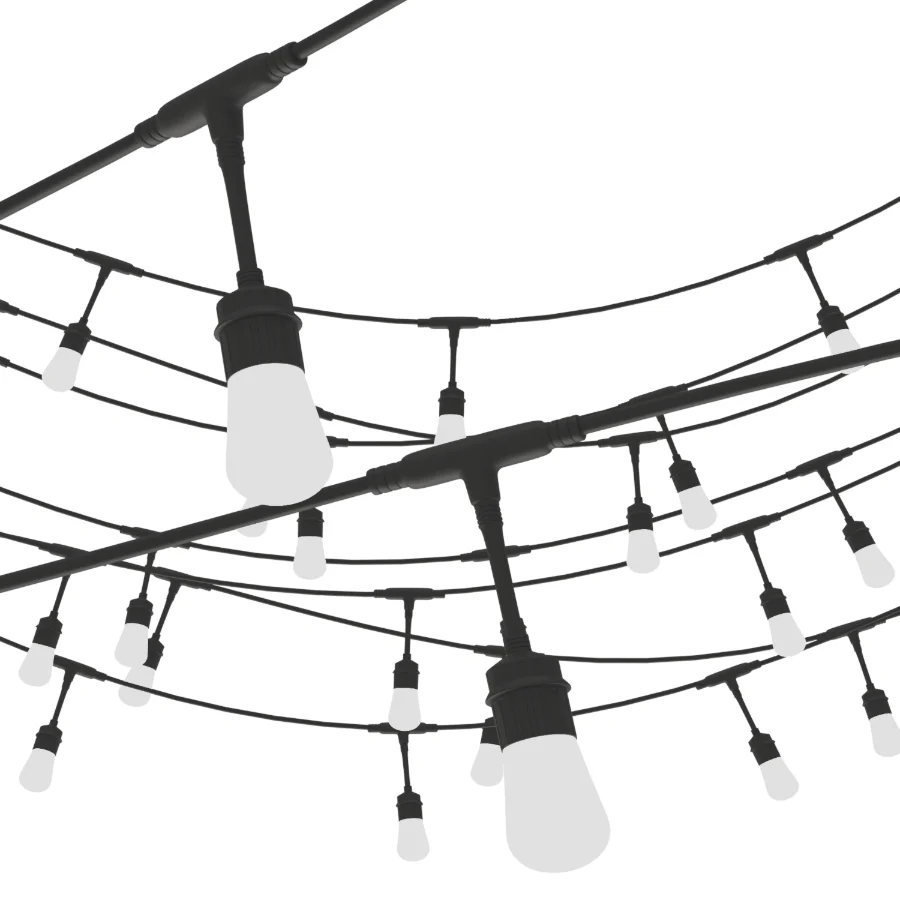 Editable Garland Retro Image 3