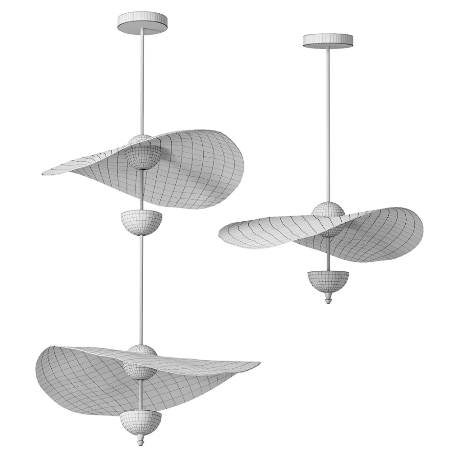 Envolee Double Biscuit Pendant Light Image 4