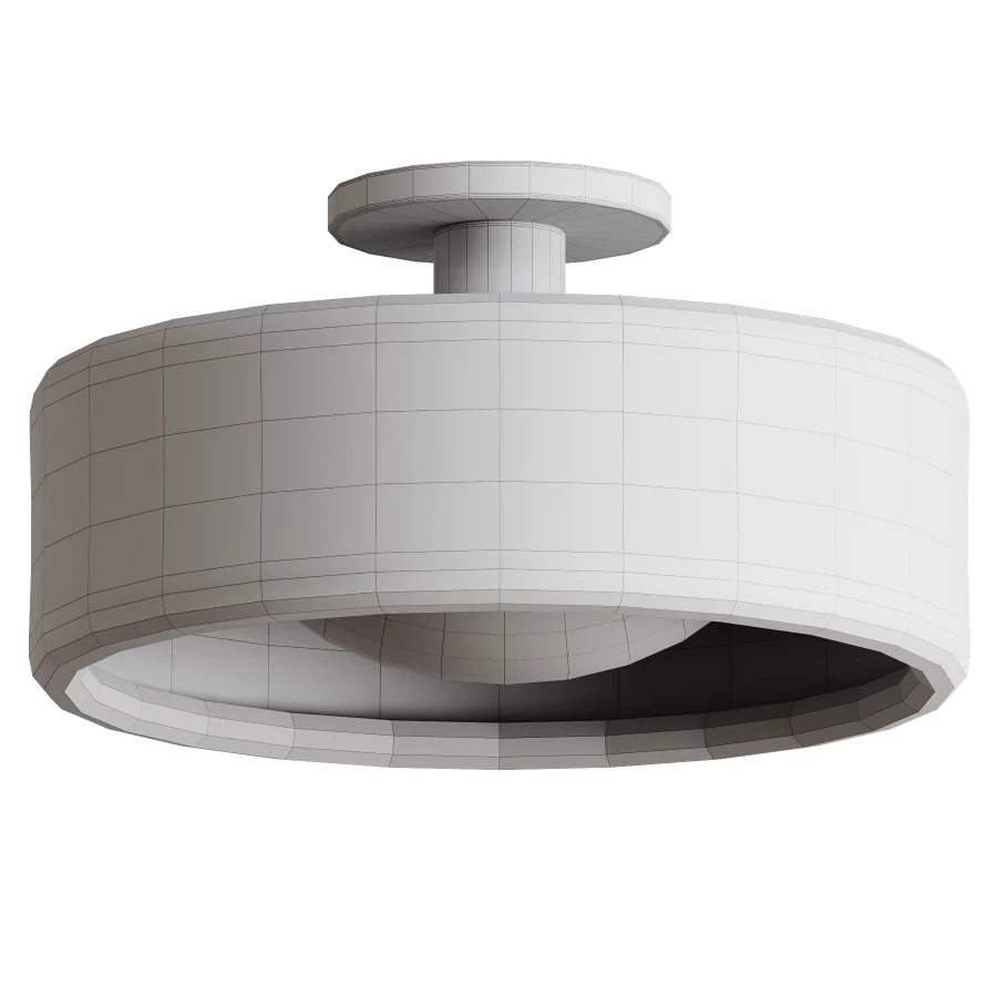 Anders Porcelain Flush Mount Image 2