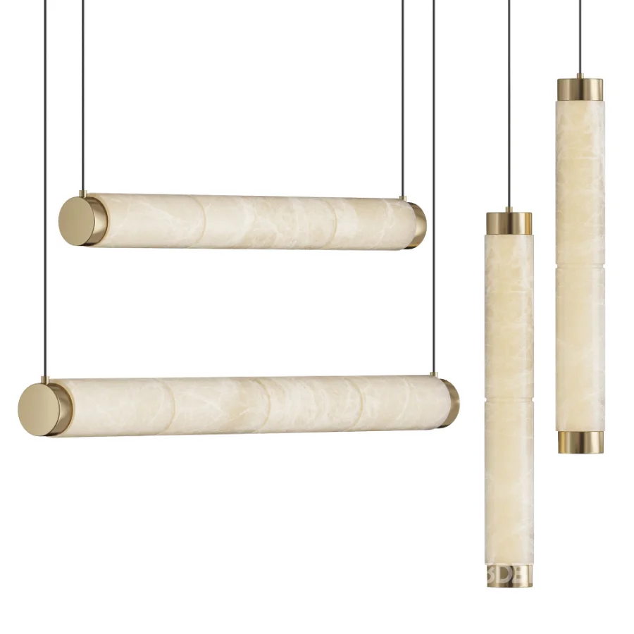 Alabaster Strip Pendant Light Image 1