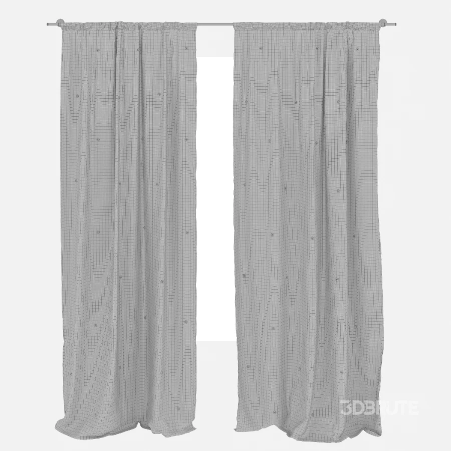 Tulle with pom-poms ZARA Image 1