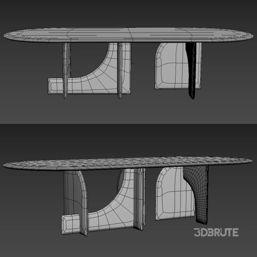 Selce-T Refectory Table 300 By Gallottiradice Image 2