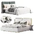 Gem Upholstered King Queen Bed - Thumbnail 2