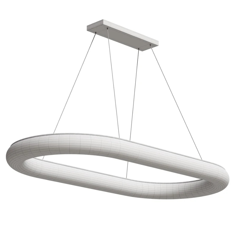 Rh Rivage Lisse Oval Chandelier Image 3