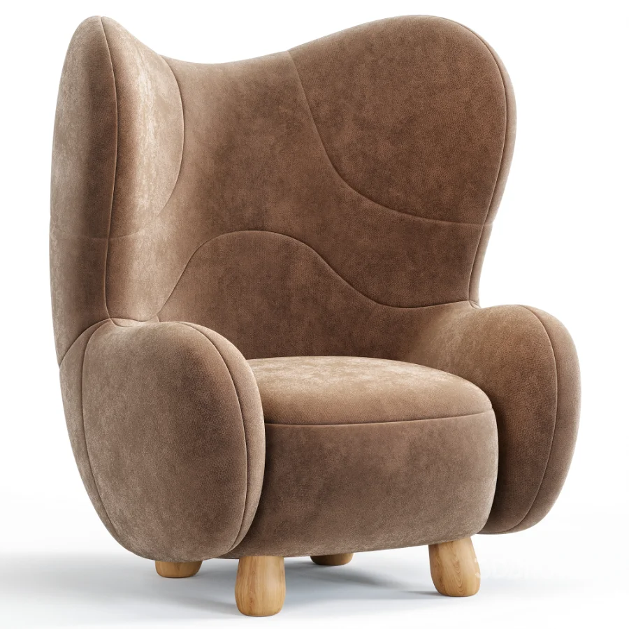 Clifford Armchair By Pierre Yovanovitch Image 6