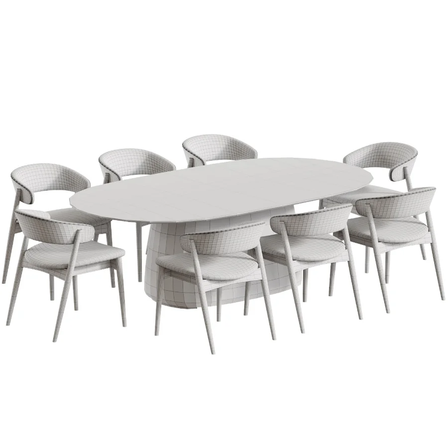 Dining set 02 Image 5