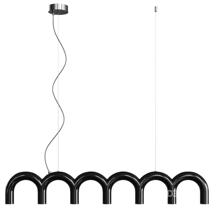 Arch Straight Pendant Light by Olbure Image 4
